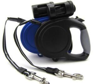 26FT Retractable Dog Leash with One Waste Dispenser