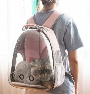 Transparent Pet Dog Cat Carrier Backpack S