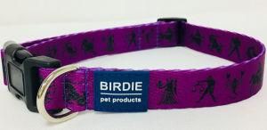 Dog Collar, Pet Collar, Cat Collar, Pattern Collar (Art: purple constellation)