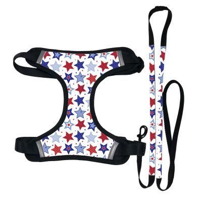Outdoor Adjustable Reflective Polyester Vest Walking Pet Lead Leash Dog Harness Vest Reflective/Pet Accessory