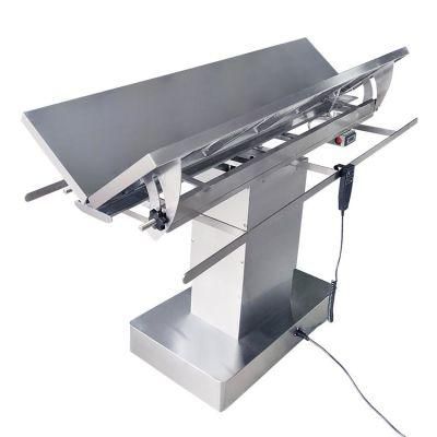 Best Price High Quality Vet Clinic/Hospital Stainless Steel Heated Function Pet Surgical Table