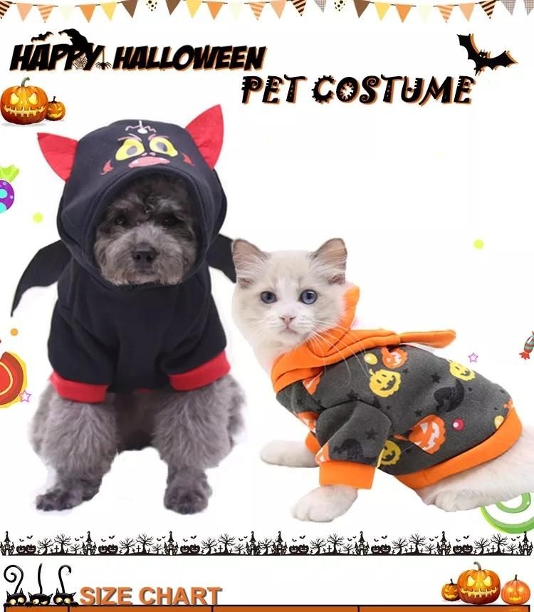 Dog Pumpkin Halloween Costume Luxury Pet Clothing Cute Puppy Clothes