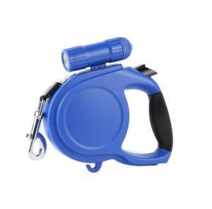 Retractable Dog Leash with Light and Bag Hook