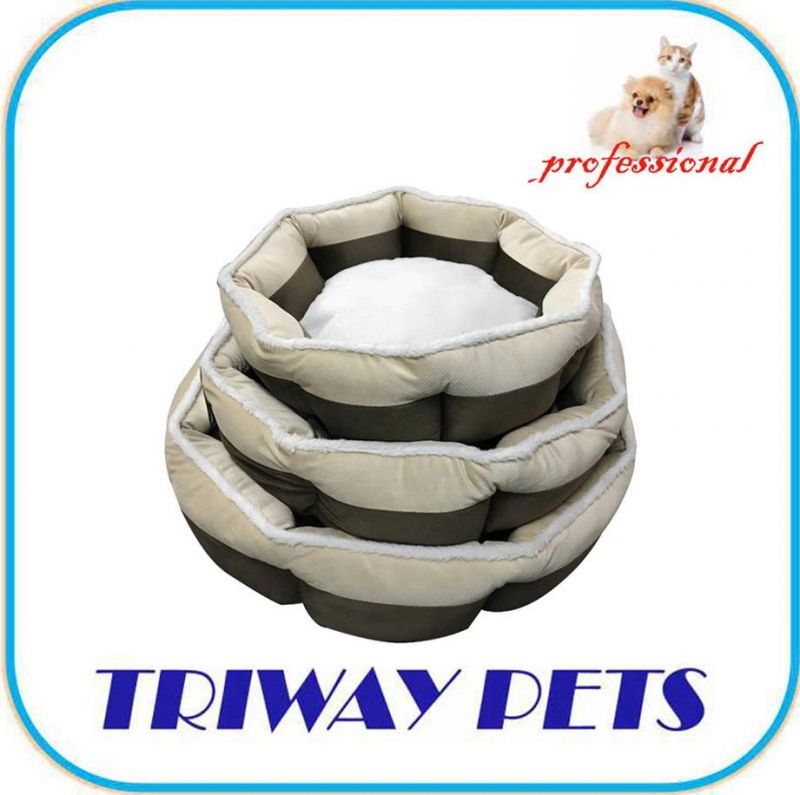 New Designed 8-Sided Cuddler Dog Pet Bed