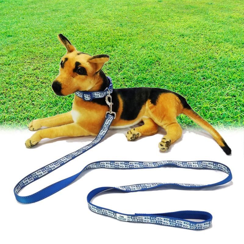 Customizable Sublimation Pet Dog Leash with Neck Ring Carabiner Hook