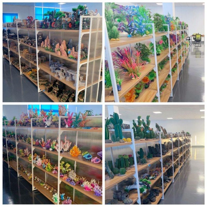Aquarium Ornaments Pumpkin Shape Reptile Decoration Hide Cave for Small Animals