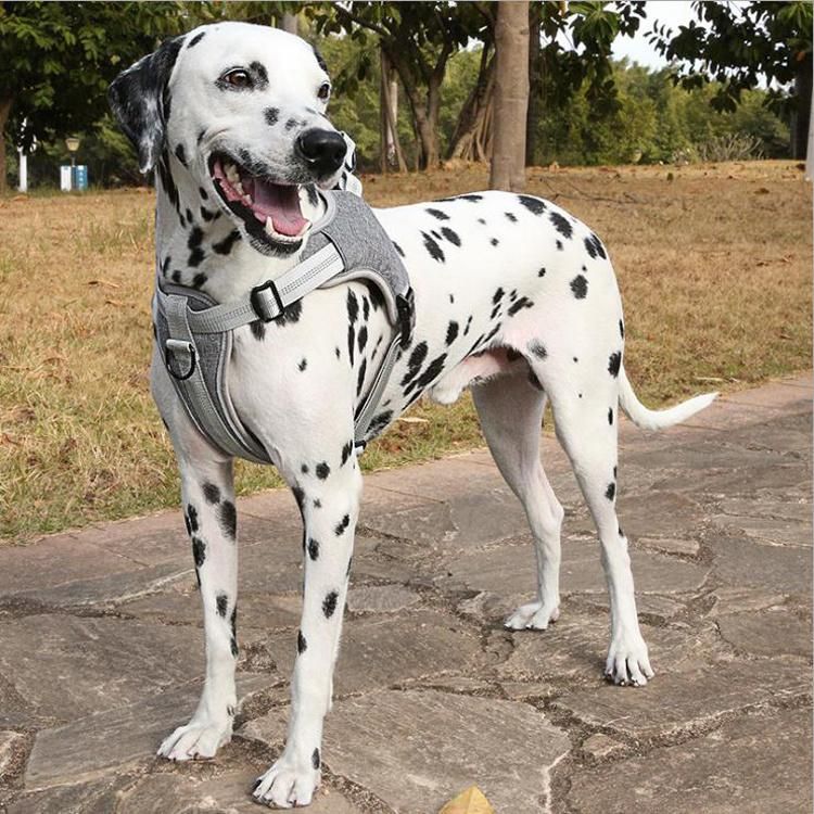 New Style Secure Explosion-Proof Rushed Reflective Breathable Padded Dog Harness