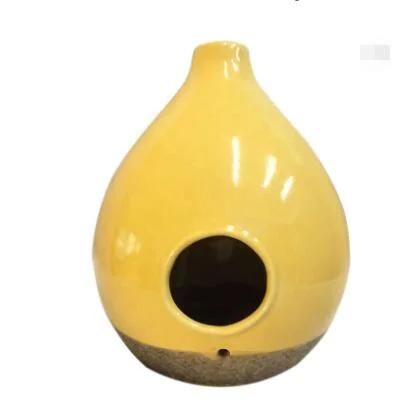 New Design OEM Ceramic Bird House