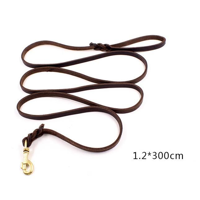 Hot Sale Soft and Sturdy Leather Premium Pet Leash