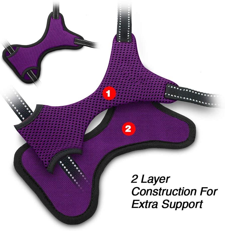 Soft Mesh Step in Dog Harness with Multiple Colors