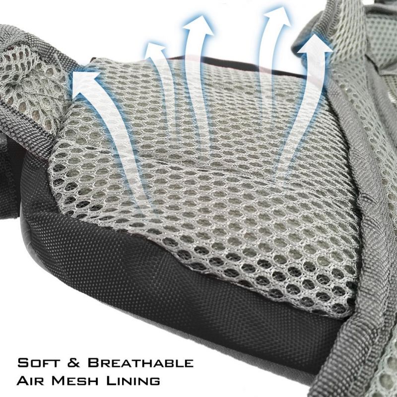 Wholesale Adjustable Outdoor Visiable Durable Hiking Dog Saddle Bag Pet Supply