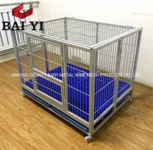 Square Tube Two Door Top Load Extra Large Dog Kennel Pet Kennel