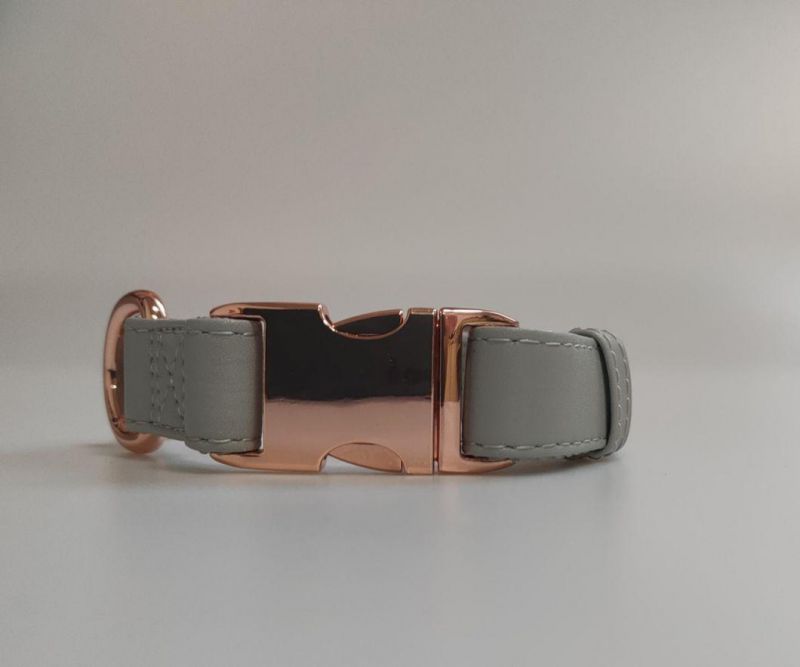 New Dog Collars, Leather Pet Collars, Microfiber Leather Dog Collar