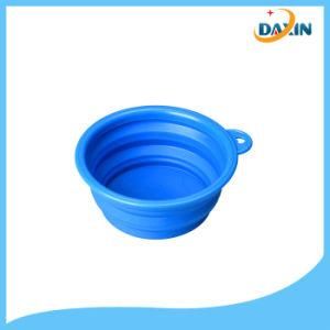 Portable Food-Grade Collapsible Silicone Foldable Bowl for Dog
