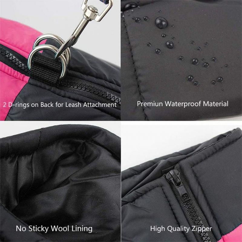 Dog Winter Coat Windproof Dog Clothes