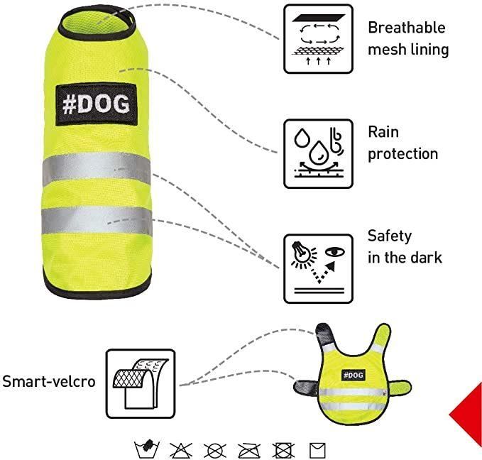 Waterproof Outdoor Walking Pets Cloth Reflective Safety Dog Vest