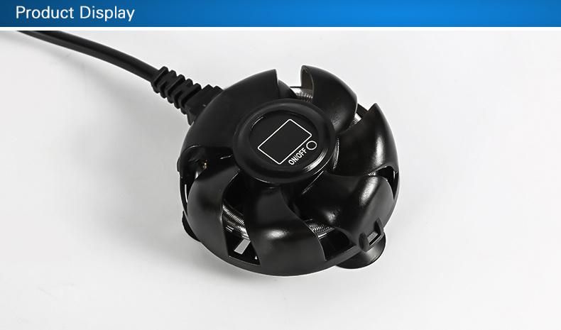 Aquarium Heater 25W Mini Round Fishing Heater for Tanks 50-100L