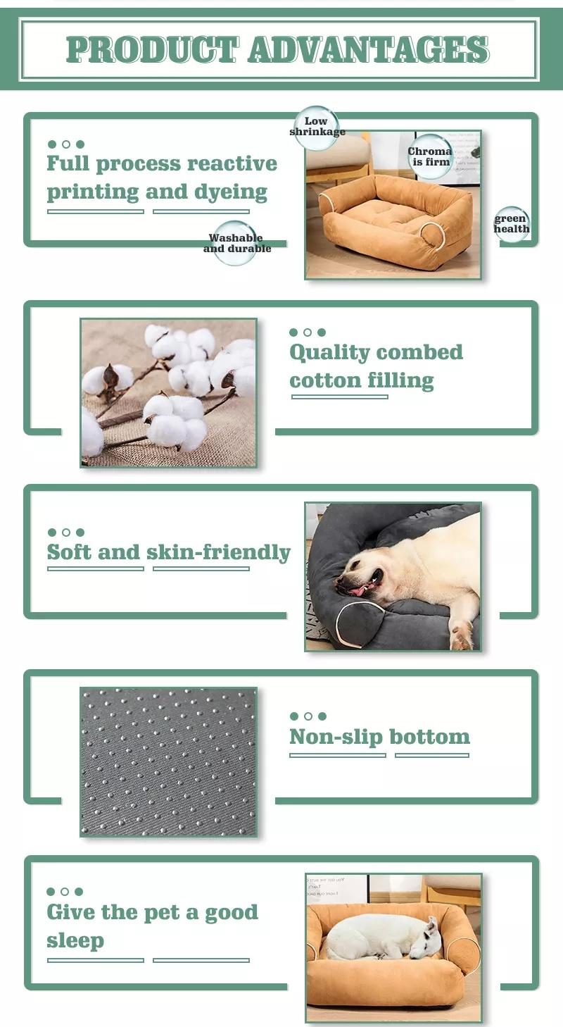 Dog Bed Sofa for Small Medium Large Dogs Cats Winter Pet Dog Bed House Mats Pet Kennel Sofa Durable Puppy Bed