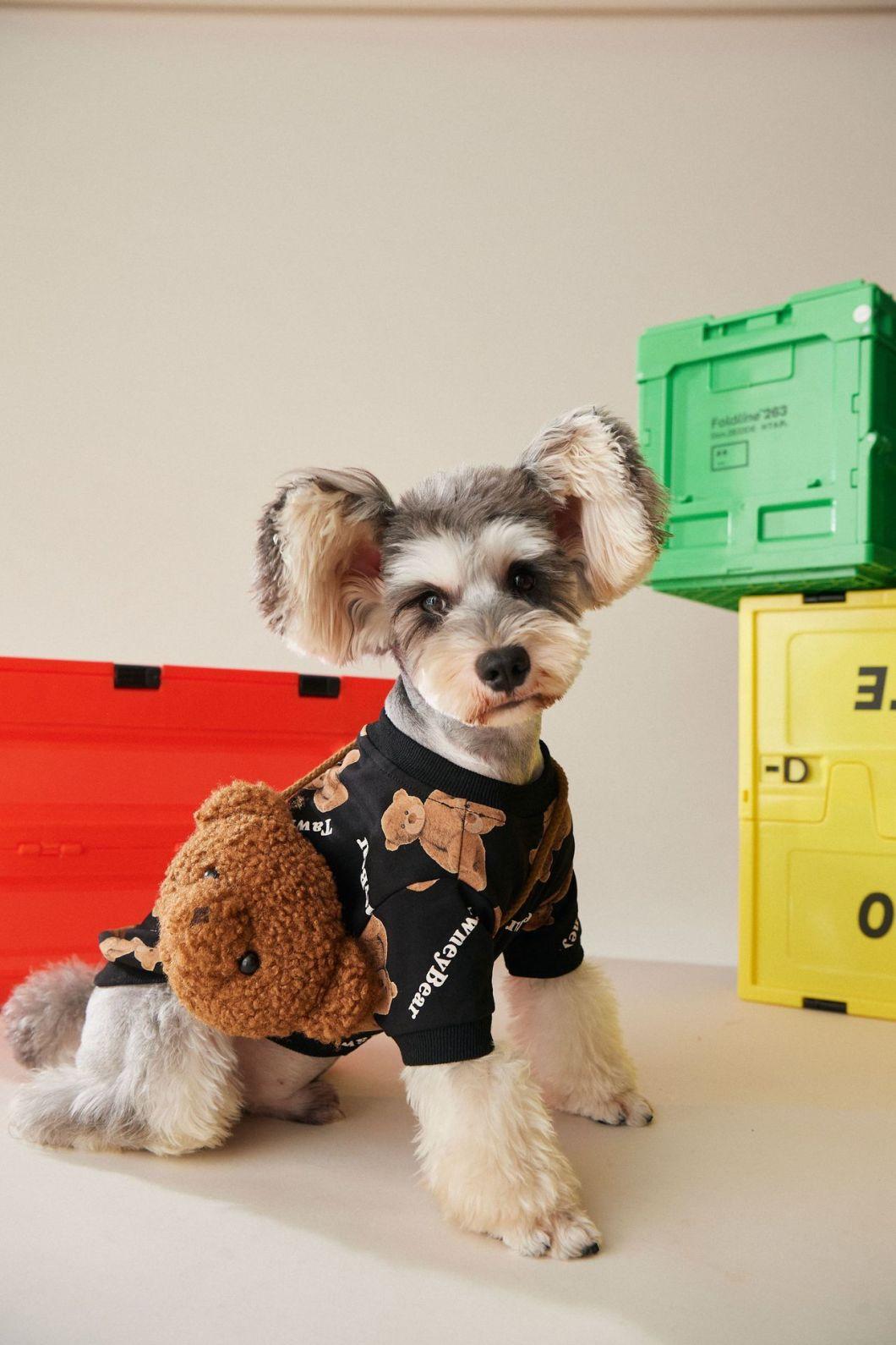 Soft Cotton Lightweight Cat, Coat Pet Apparel Cute for Dogs Pet Apparel & Accessories Fashion Dog Cloth Indoor and Outdoor 0.1kg