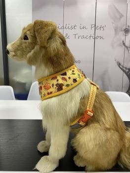 New Style Neck Adjustable Dog Harness Sublimation Patterns Dog Harness
