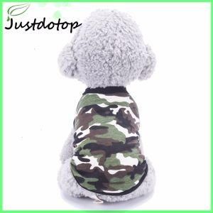 Camo Summer Breathing Pet Clothing for Cat Dog