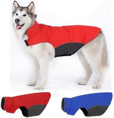 Waterproof Dog Jacket Fleece Lined Dog Coat for Winter Warm