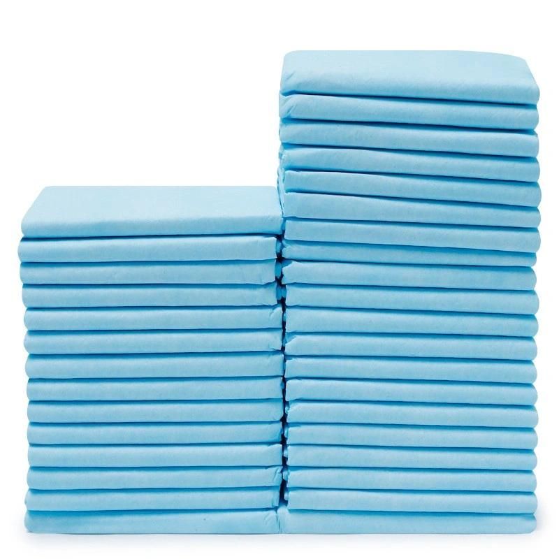High Quality Fluff Pulp Non-Woven Absorbent Paper Splash Proof Leak Proof Dog Pads Puppy Training Disposable