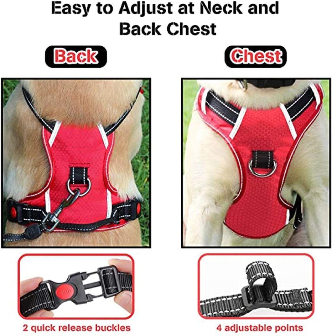 Waterproof Reflective Dog Harness with Sturdy Handy Handle