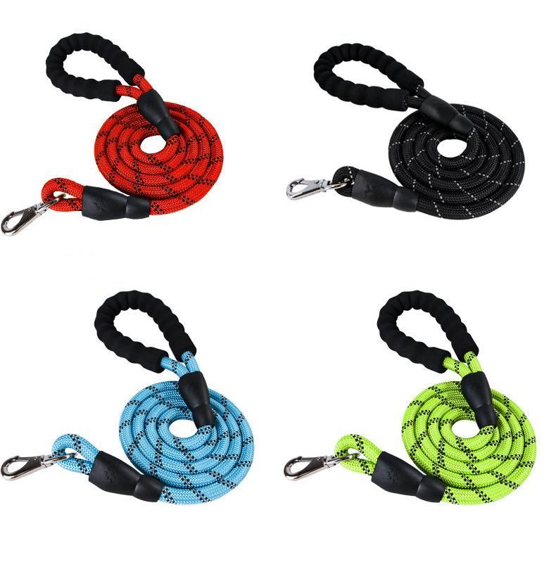 Wholesale Manufactory Nylon Reflective Training Pet Rope Dog Leash