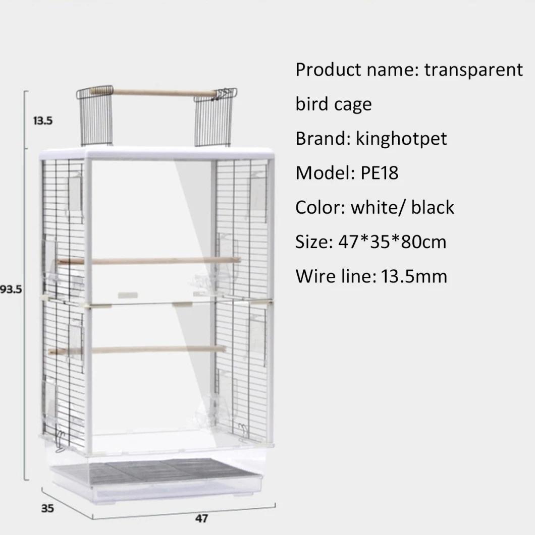 Customize OEM ODM Portable Parrot Starling Fancy Large Breeding Birds Cages