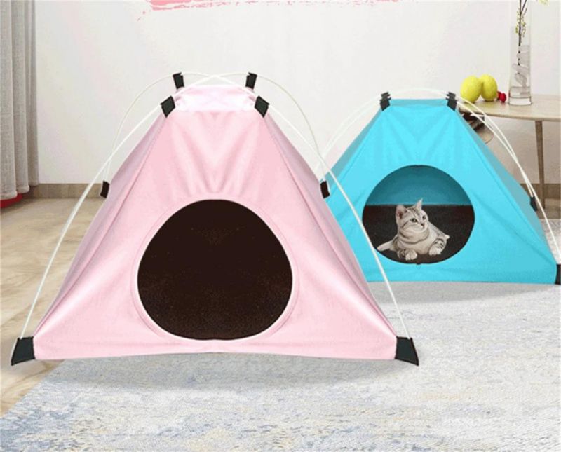 Foldable Pet Cat Tent Playpen Outdoor Indoor Tent for Kitten