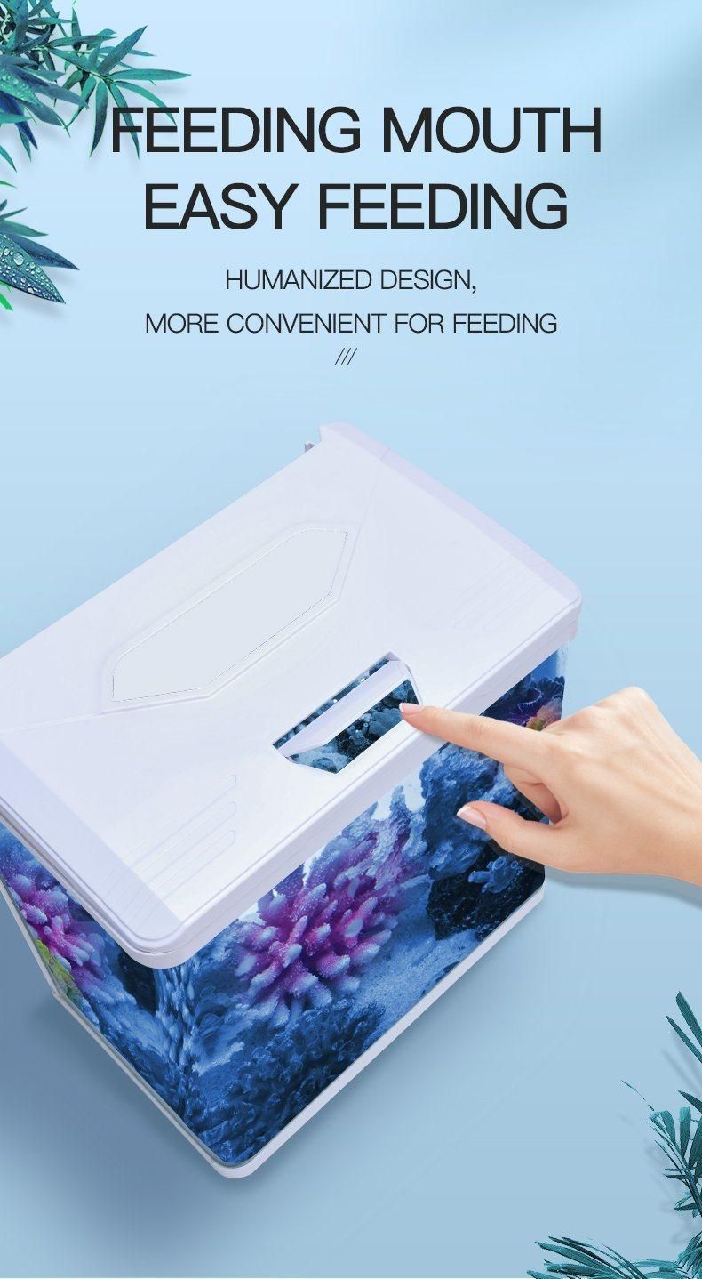 Yee High Quality Aquarium Accessories Chinese Style Small Fish Tank Set