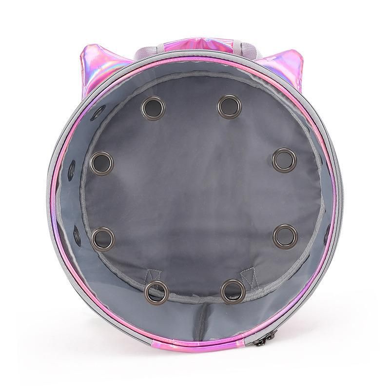 Breathable Carrier for Cats Puppy Zipper Backpack with Window Pet Transport Travel Bag Wbb18613