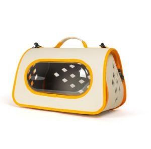 Transparent PU Pet Travel Shoulder Bag Cat Carrier Pet Products D