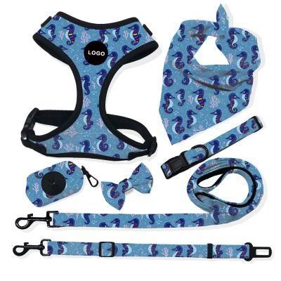 Neck Adjustable Harnesses for Dogs Comfortable Chic Dog Accessories Custom Dog Harness
