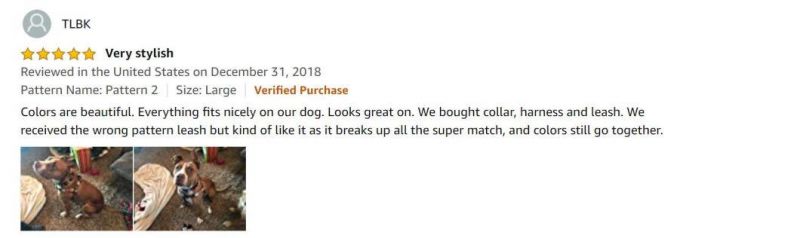 Adjustable Dog Harness Tribal Pattern Step-in Small Medium Large