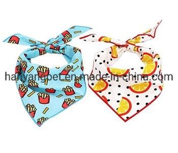 Wholesale Custom Logo Pet Triangle Neckwear Pet Scarf Dog Bandana