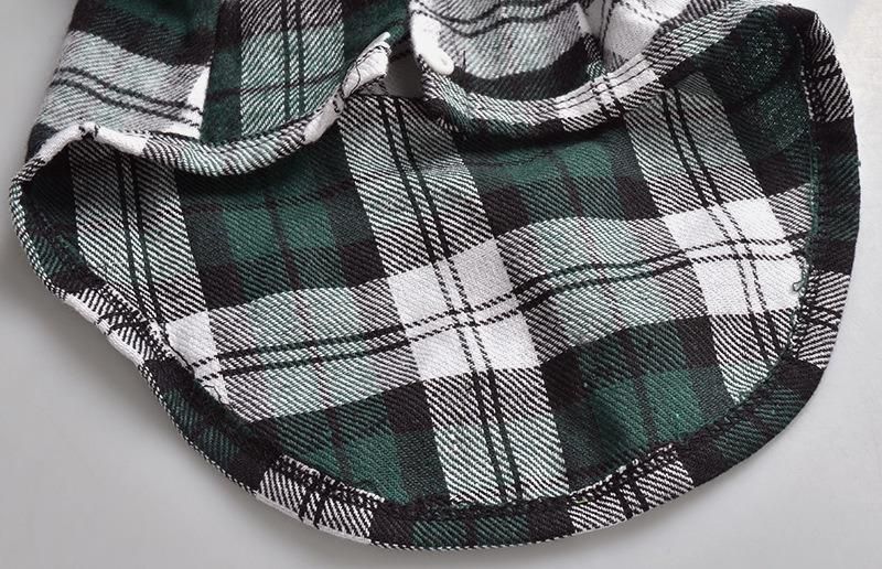 Pet Dog Clothes for Small Dog Spring/Summer Fashion Plaid Shirt Clothes