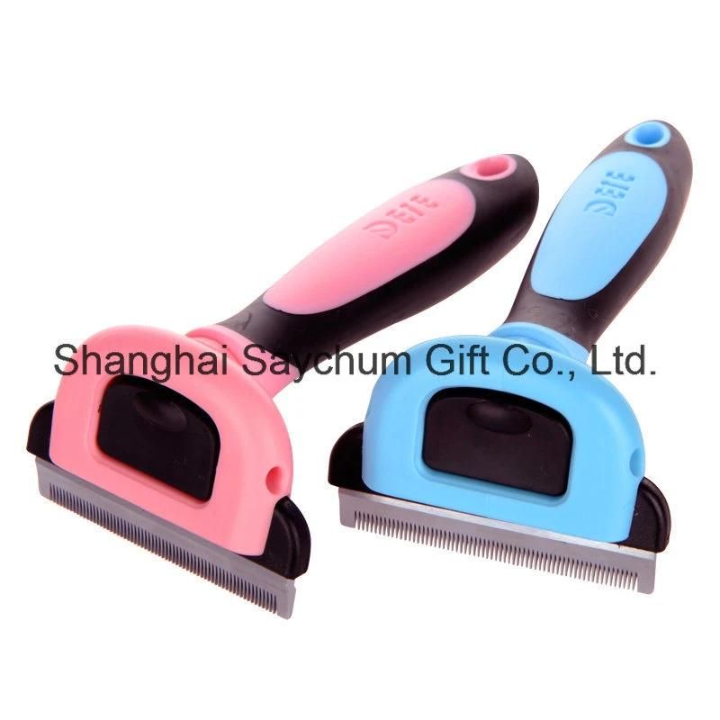 Custom Logo Hairs Comb for Pet Dog Cats