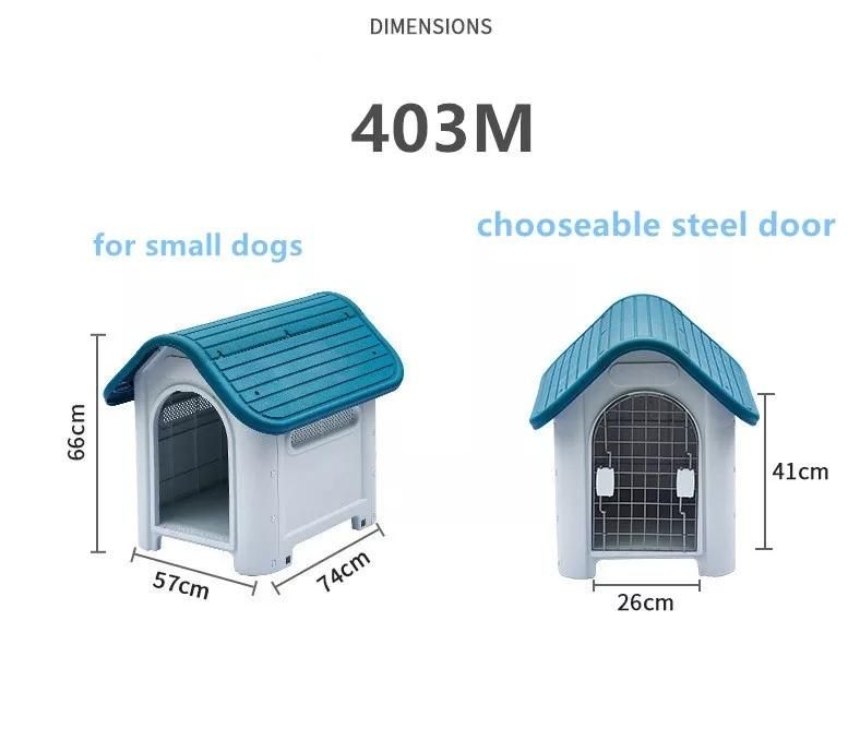 Best Quality Durable Plastic Waterproof Large Dog House Outdoor Indoor Large Outdoor Warm Pet Dog House Wholesale