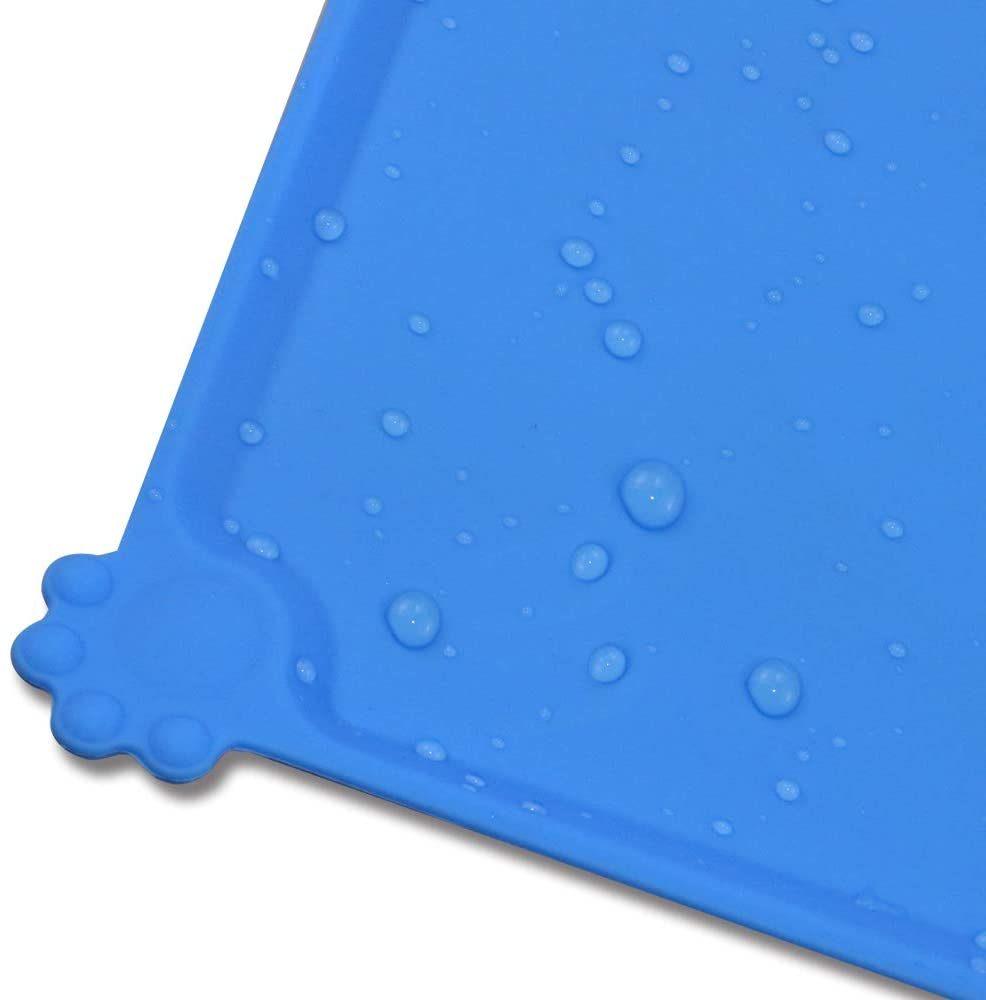 Silicone Waterproof Pet Bowl Mat for Kitten and Doggie
