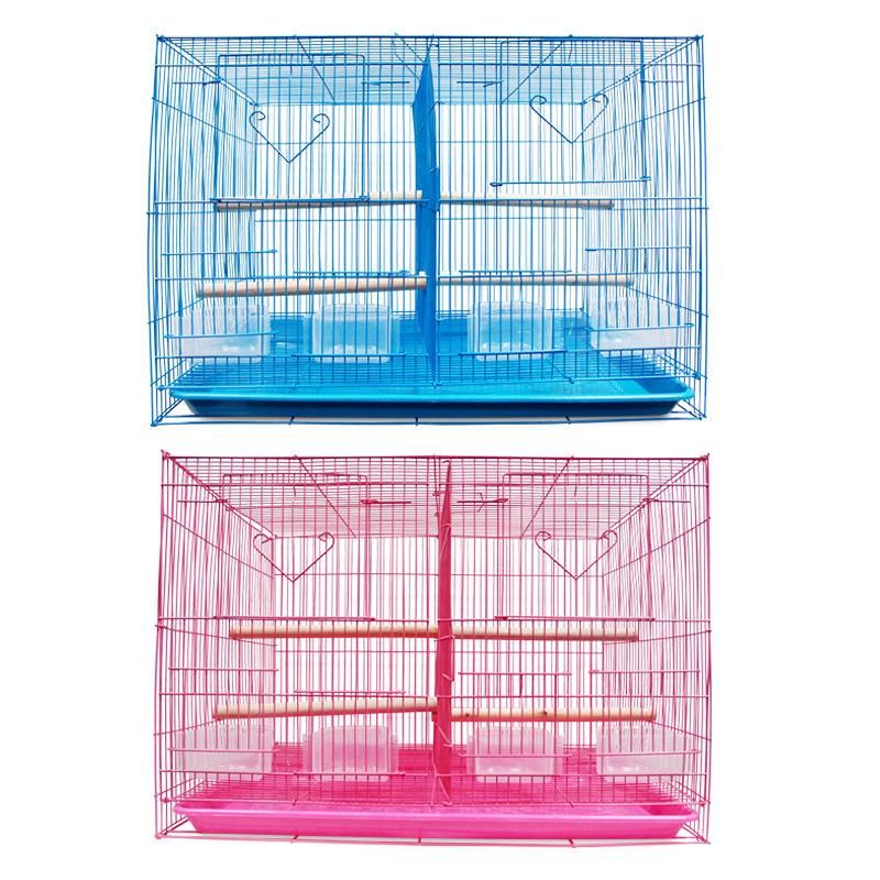 Black White Pink Blue Metal Parrot Cage Pet House Wholesale Bird Cage