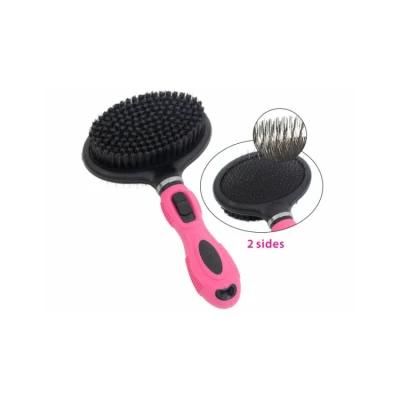 Pet Supplies Double Sides Dog Brush Cat Comb Fur Grooming Tool