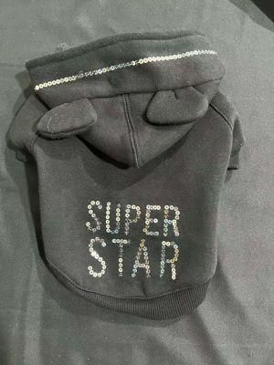 Super Star Puppy Hoodie Puppy Coat Dog Clothes Dog Clothing