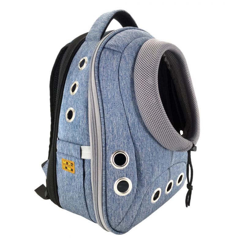 High Quality Pet Accessories Cation Polyester Material Pet Carrier Breathable Pet Dog Cat Backpack