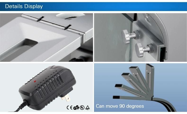 Bright LED Aquarium Clip Light Fixture with Adjustable Bracket