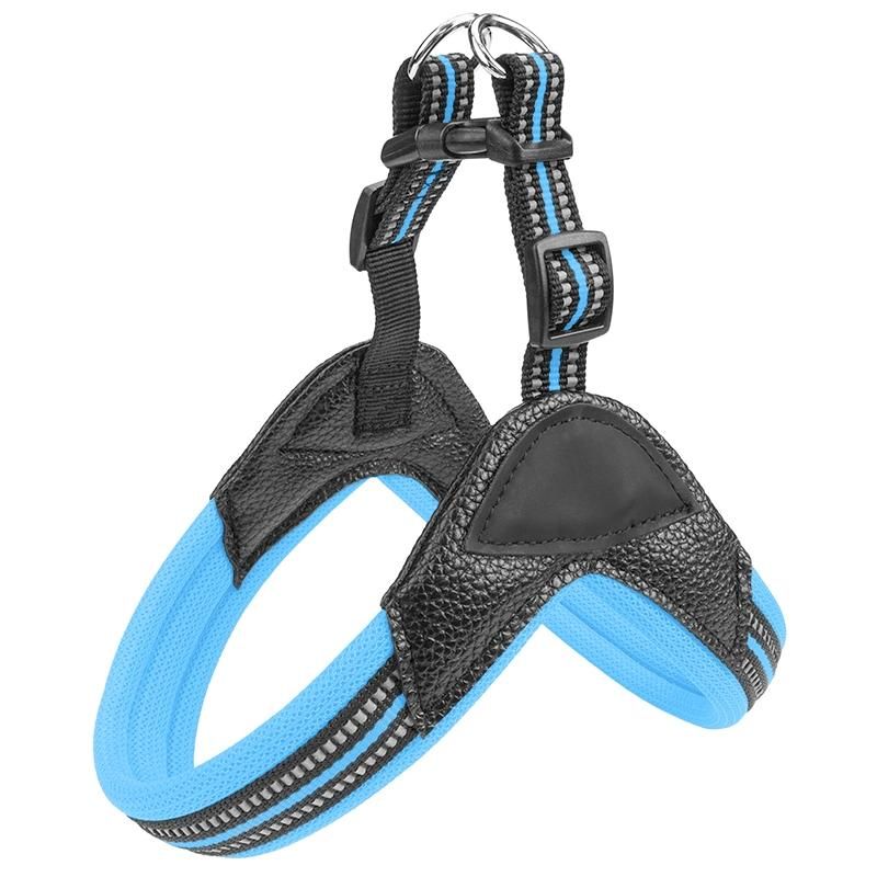 Customized High Quality Breathable Mesh Reflective Sport Walking Soft Dog Harness Vest