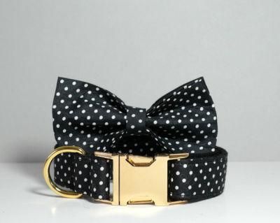 Personalized Marble Design Colorful Dog Collar Adjustable Dog Collar and Leash Set