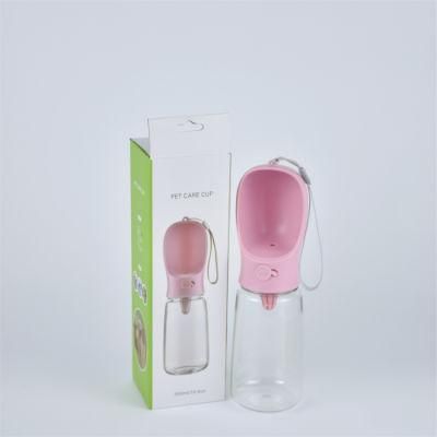 Portable Water Bottle for Pet Cat Dog Warter Bowl