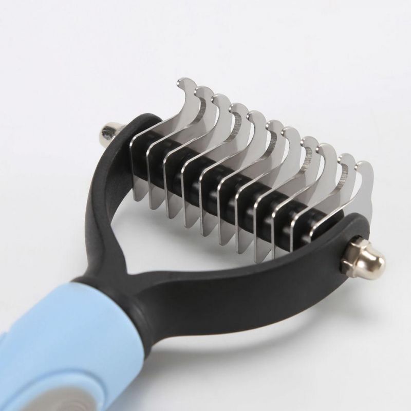 Hair Removal Comb Fur Trimming Dematting Deshedding Brush Grooming Tool